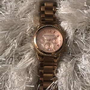 Michael Kors Rose gold watch